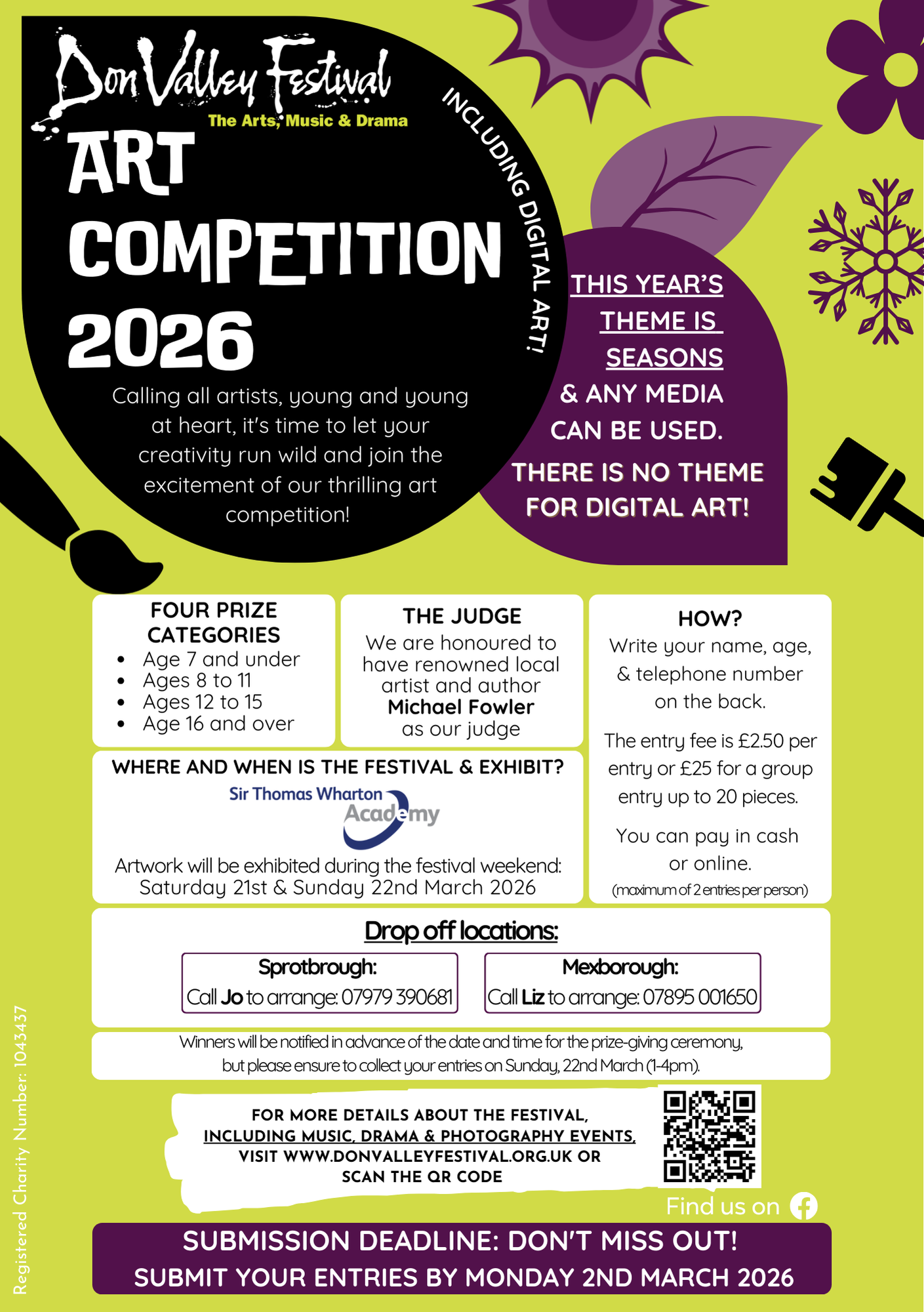 Art Competition Poster